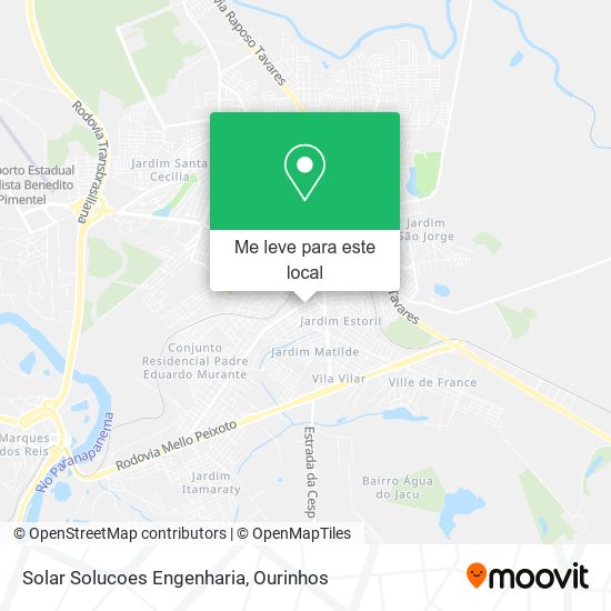 Solar Solucoes Engenharia mapa