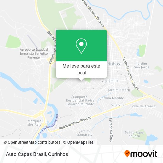 Auto Capas Brasil mapa