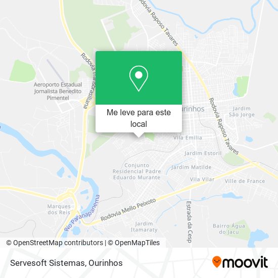 Servesoft Sistemas mapa