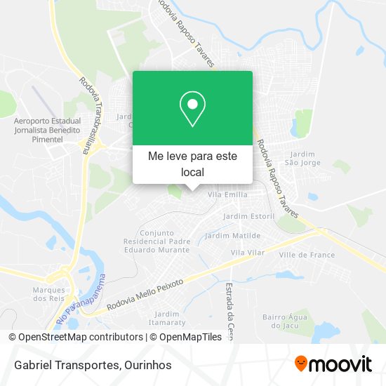 Gabriel Transportes mapa