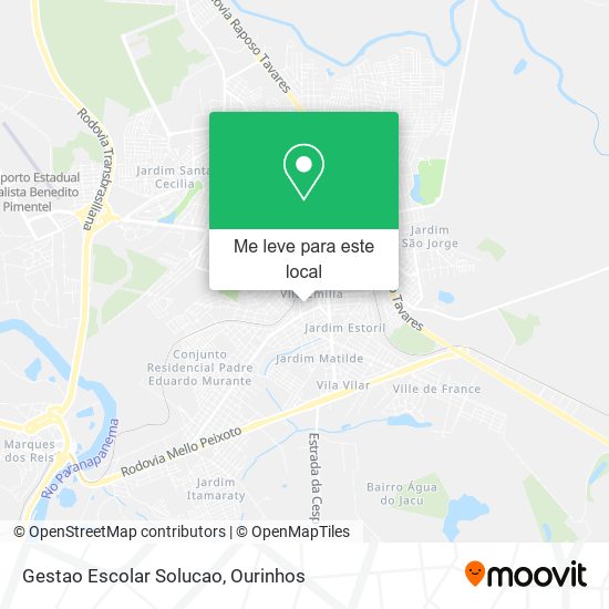 Gestao Escolar Solucao mapa