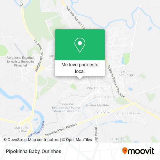 Pipokinha Baby mapa