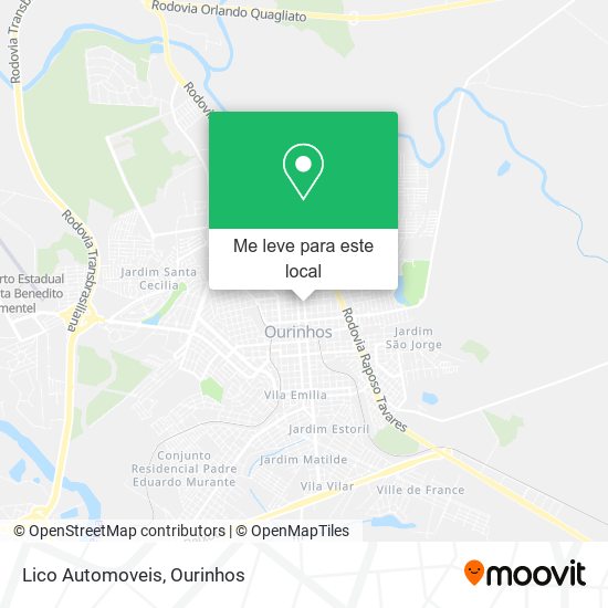 Lico Automoveis mapa