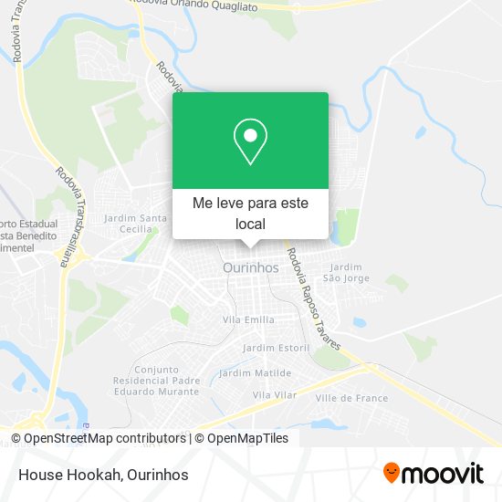 House Hookah mapa