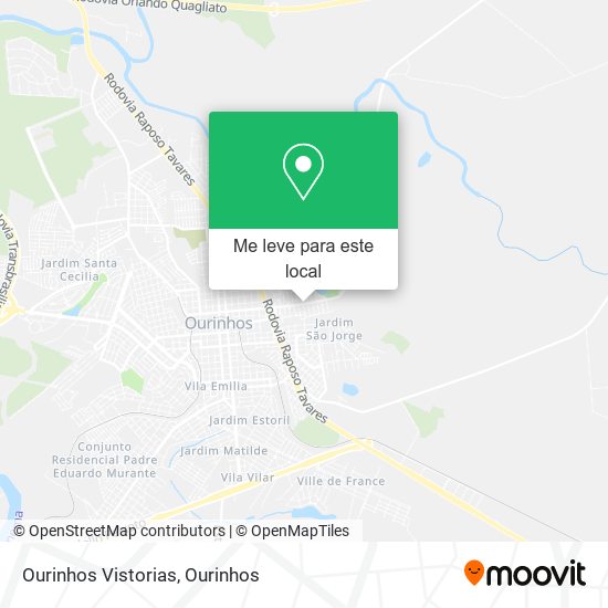 Ourinhos Vistorias mapa