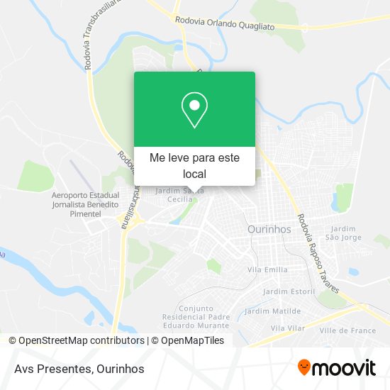 Avs Presentes mapa