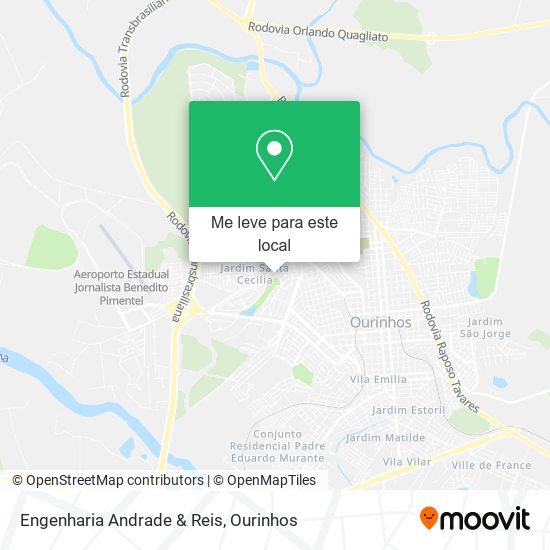 Engenharia Andrade & Reis mapa