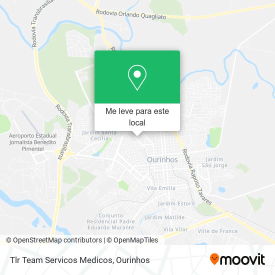 Tlr Team Servicos Medicos mapa