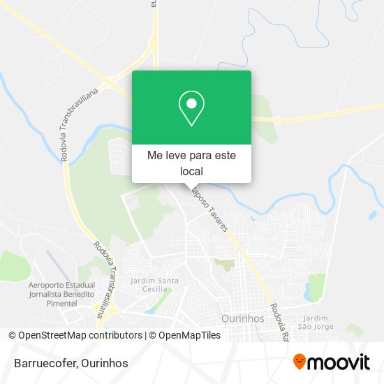 Barruecofer mapa