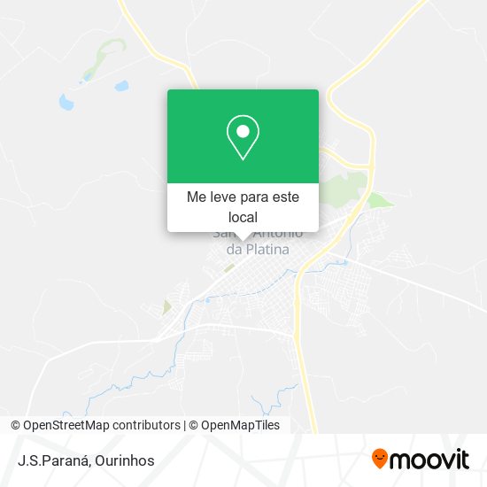 J.S.Paraná mapa