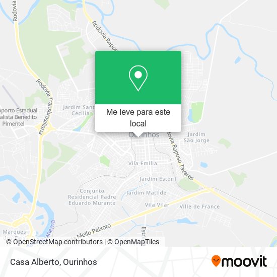 Casa Alberto mapa