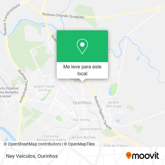 Ney Veículos mapa
