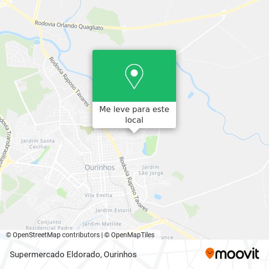 Supermercado Eldorado mapa