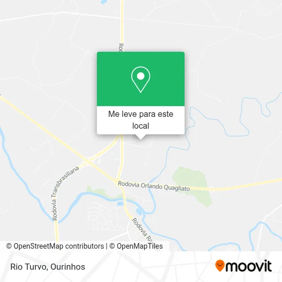 Rio Turvo mapa