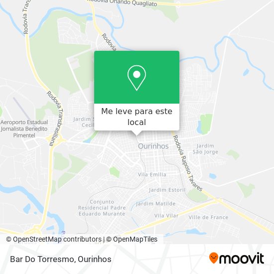 Bar Do Torresmo mapa