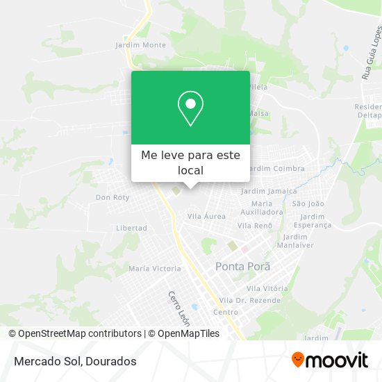 Mercado Sol mapa