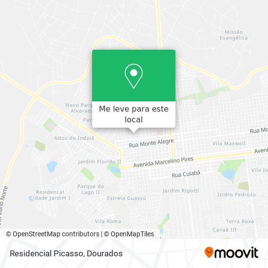 Residencial Picasso mapa