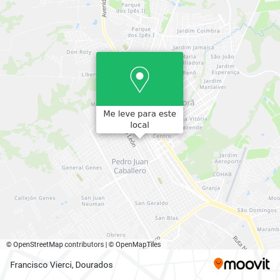 Francisco Vierci mapa