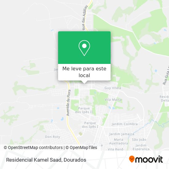 Residencial Kamel Saad mapa