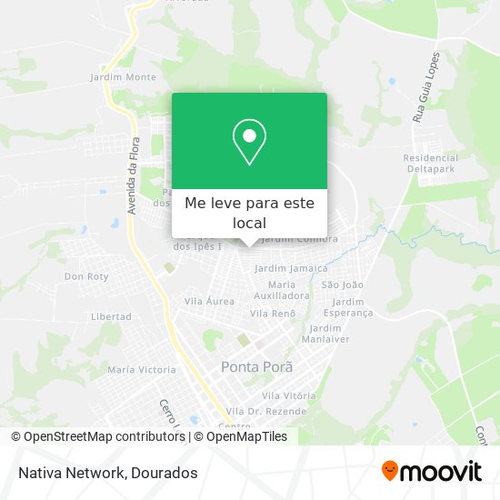 Nativa Network mapa