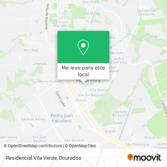 Residencial Vila Verde mapa