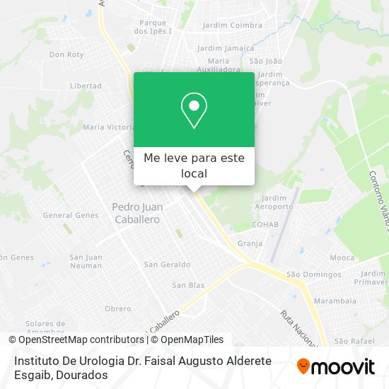 Instituto De Urologia Dr. Faisal Augusto Alderete Esgaib mapa