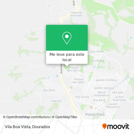 Vila Boa Vista mapa