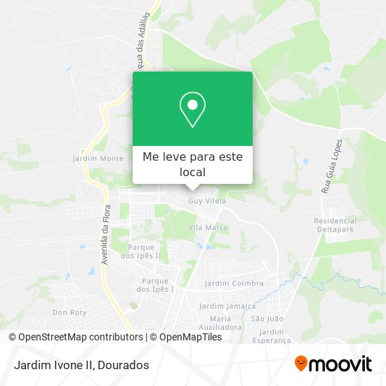 Jardim Ivone II mapa