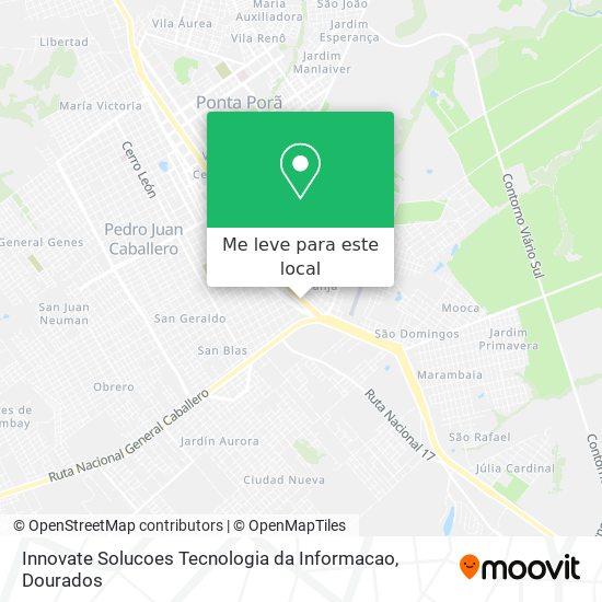 Innovate Solucoes Tecnologia da Informacao mapa