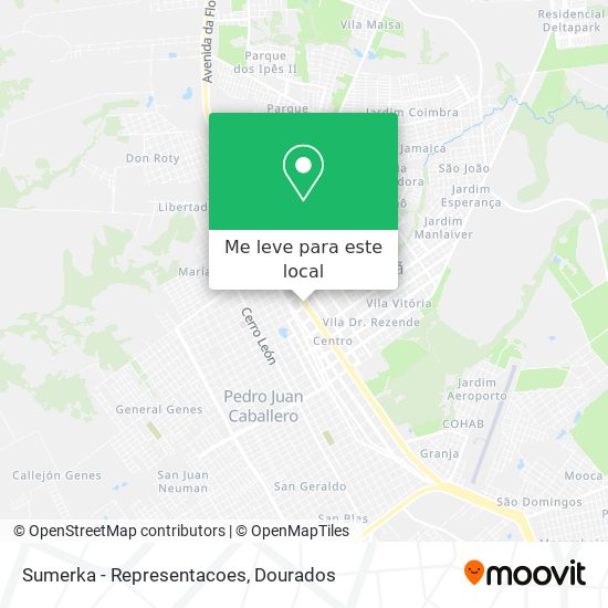 Sumerka - Representacoes mapa