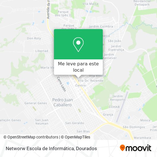 Networw Escola de Informática mapa