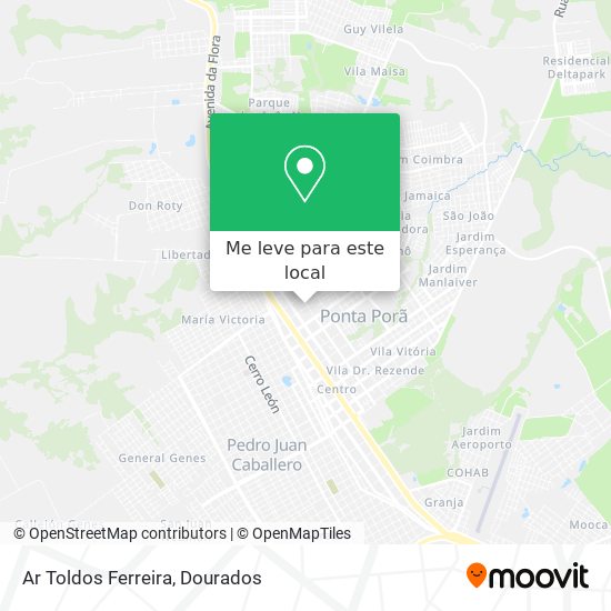 Ar Toldos Ferreira mapa