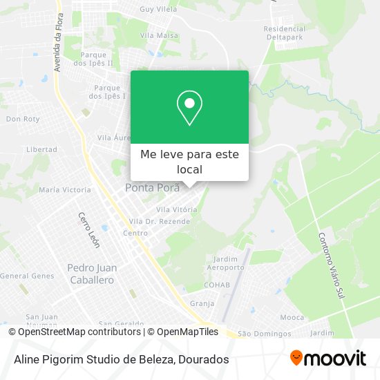 Aline Pigorim Studio de Beleza mapa