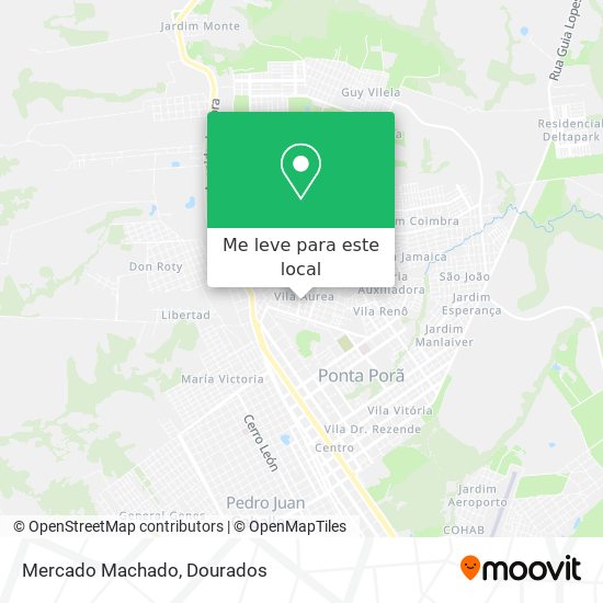 Mercado Machado mapa