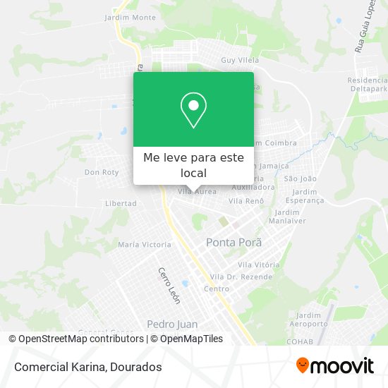 Comercial Karina mapa