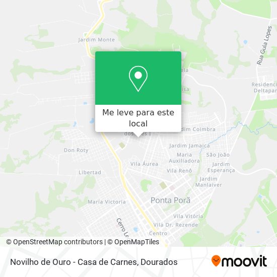 Novilho de Ouro - Casa de Carnes mapa