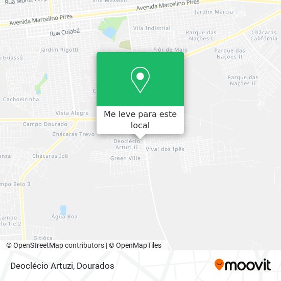 Deoclécio Artuzi mapa