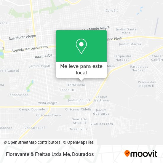 Fioravante & Freitas Ltda Me mapa