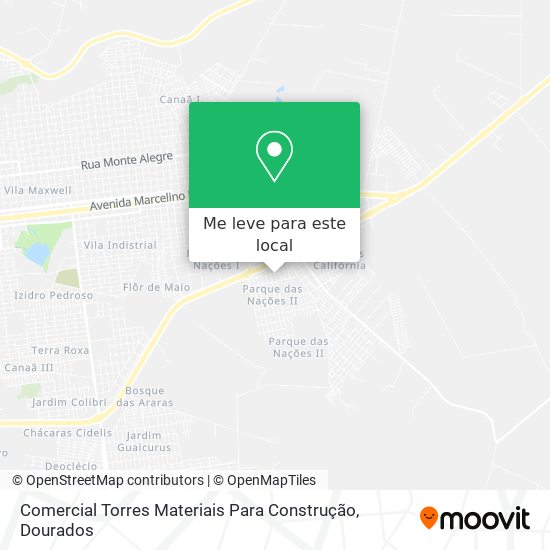 Comercial Torres Materiais Para Construção mapa