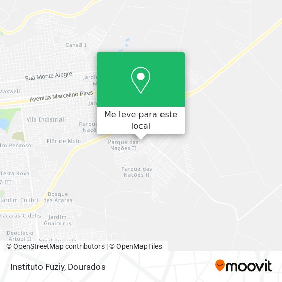 Instituto Fuziy mapa