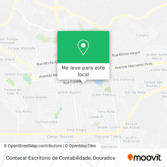 Contacar Escritório de Contabilidade mapa