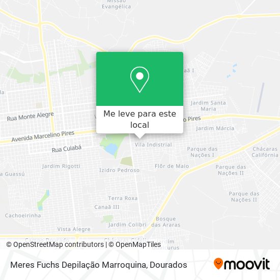 Meres Fuchs Depilação Marroquina mapa