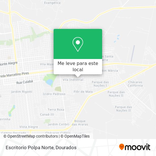 Escritorio Polpa Norte mapa