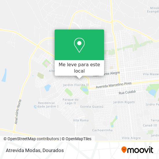 Atrevida Modas mapa