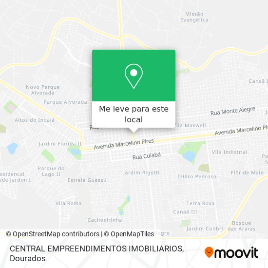 CENTRAL EMPREENDIMENTOS IMOBILIARIOS mapa