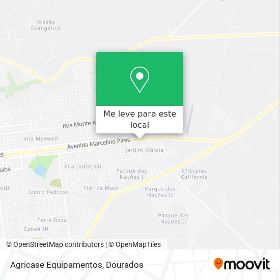 Agricase Equipamentos mapa