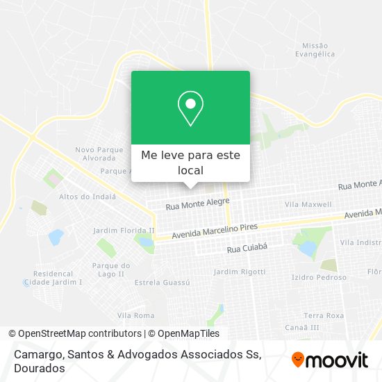 Camargo, Santos & Advogados Associados Ss mapa