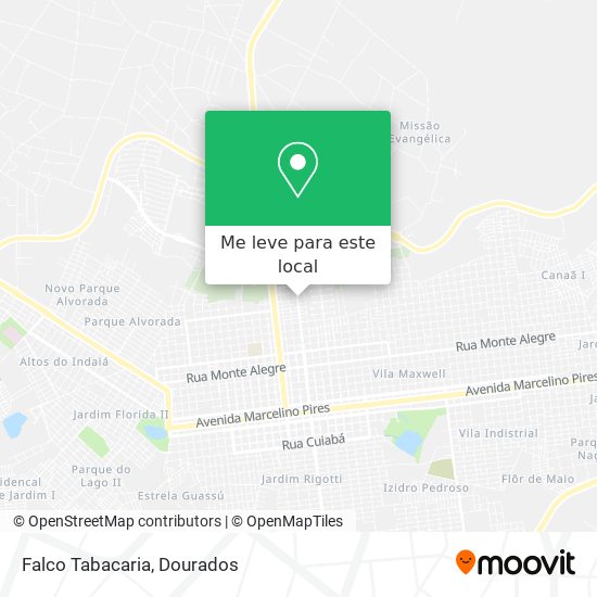 Falco Tabacaria mapa