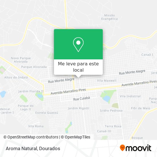 Aroma Natural mapa