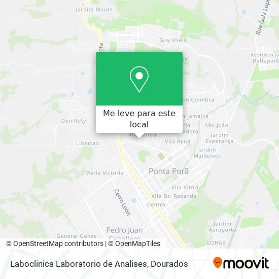 Laboclinica Laboratorio de Analises mapa